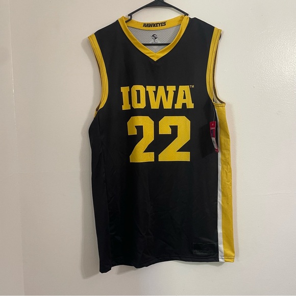 CAITLIN CLARK PROSPHERE IOWA HAWKEYES BLACK AUTHENTIC JERSEY - Picture 3 of 5